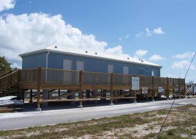 Modular office building with decks in Key West, FL