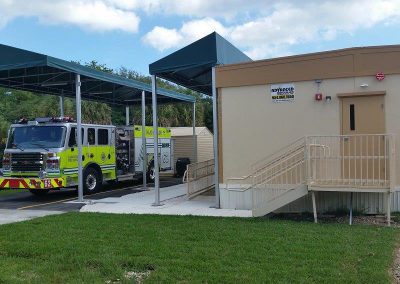 prefabricated modular fire station building in miramar