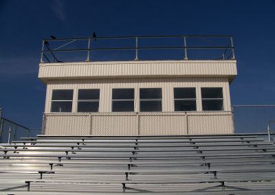 Prefabricated press box