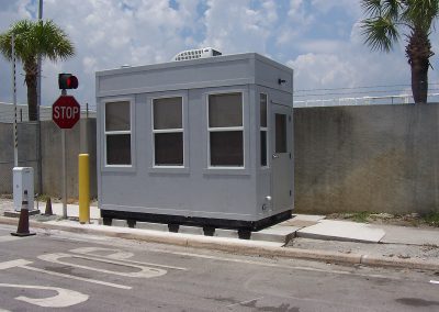 prefabricated modular security checkpoint