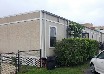 Modular educational or daycare building exterior